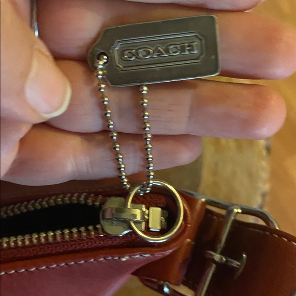 ❤️COACH Legacy Slim Duffle Vintage ‘03 - Red #9326 Adjustable Crossbody/shoulder - Picture 11 of 14